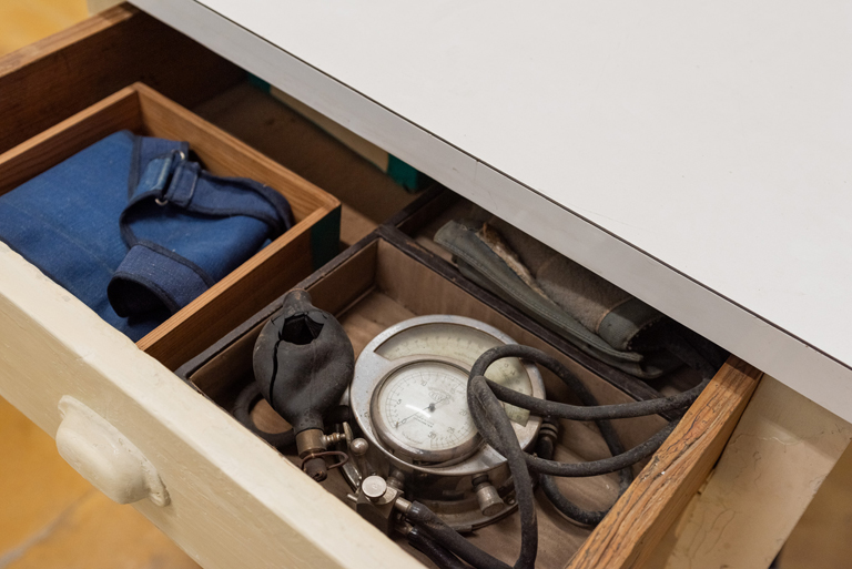 Textos dels Centre d’Interpretació i el consultori mèdic de la colònia de Borgonyà.