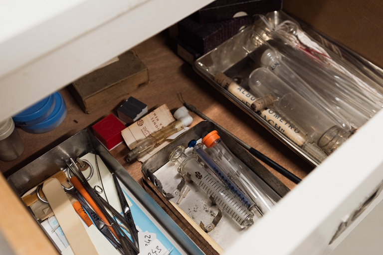 Textos dels Centre d’Interpretació i el consultori mèdic de la colònia de Borgonyà.