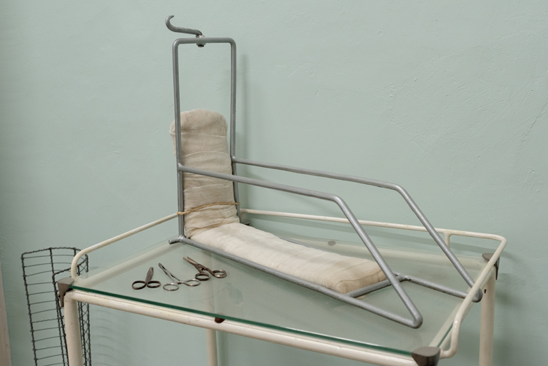 Textos dels Centre d’Interpretació i el consultori mèdic de la colònia de Borgonyà.