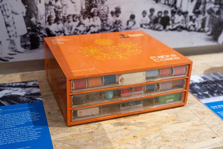 Textos dels Centre d’Interpretació i el consultori mèdic de la colònia de Borgonyà.